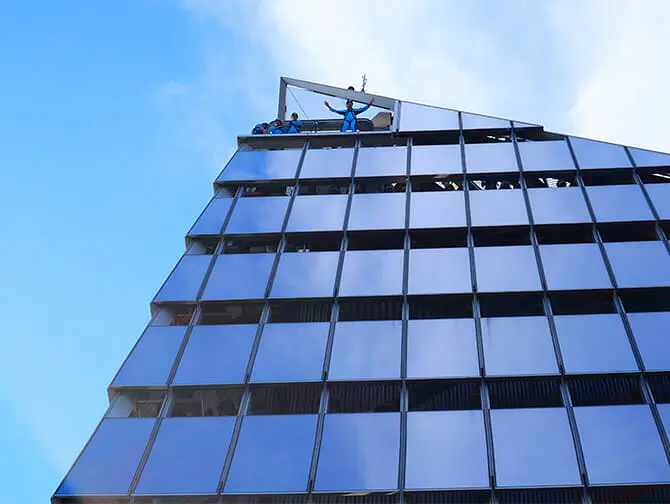 City Climb en Edge en Nueva York Apex