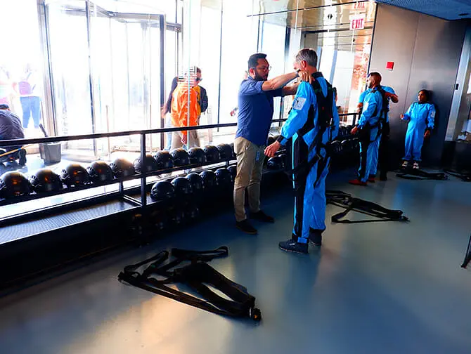 City Climb en Edge en Nueva York Seguridad