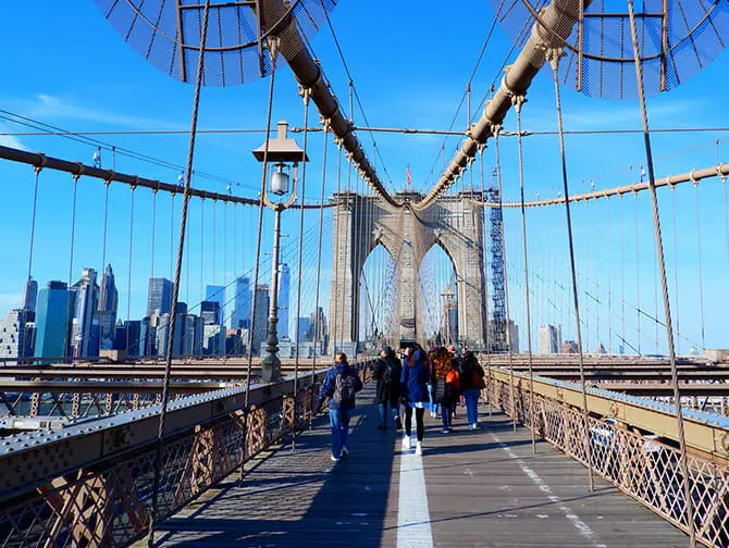 Rutas a pie en Nueva York - DUMBO-Brooklyn Bridge