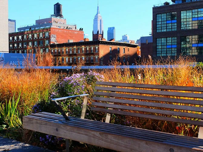 Rutas a pie por Nueva York - High Line Park - Hudson Yards