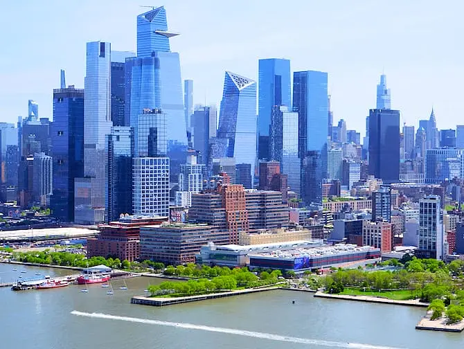 Traslado en helicóptero entre los aeropuertos JFK o Newark y Manhattan - Skyline