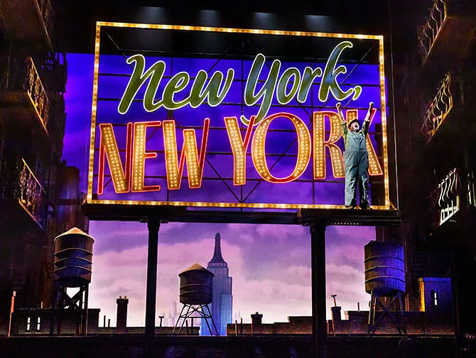Tickets para New York New York en Broadway - Decorado