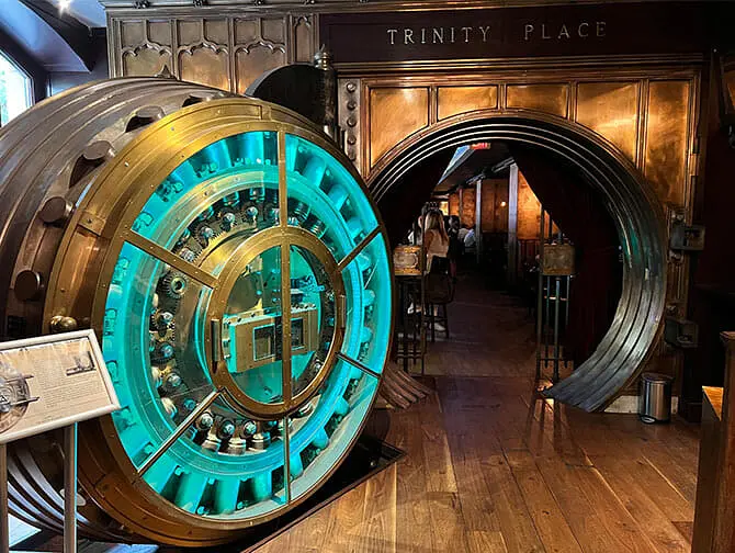 Restaurantes temáticos en Nueva York - Trinity Place