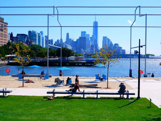 Gansevoort Peninsula en Nueva York - Parque