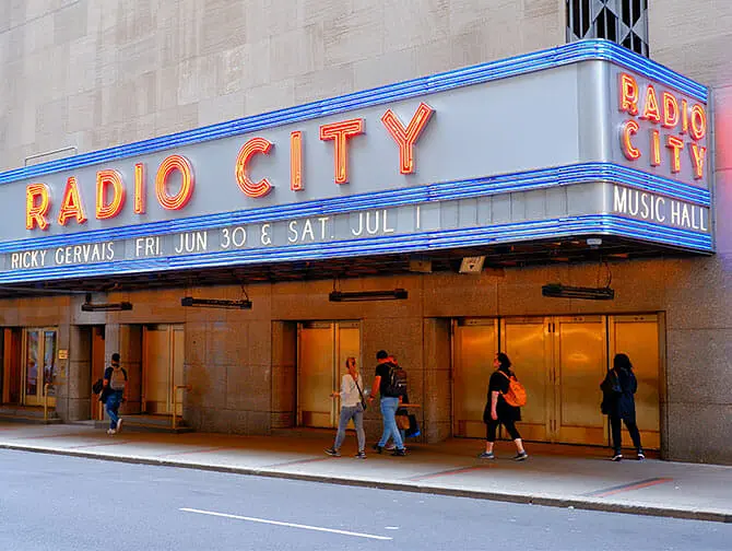 Tour por Rockefeller Center - Radio City Music Hall