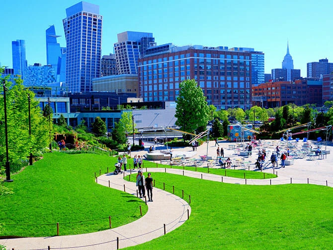 Hudson River Park en Nueva York - Vistas de Little Island 