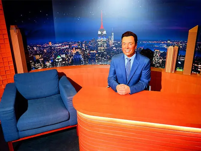Madame Tussauds en Nueva York -Tonight Show