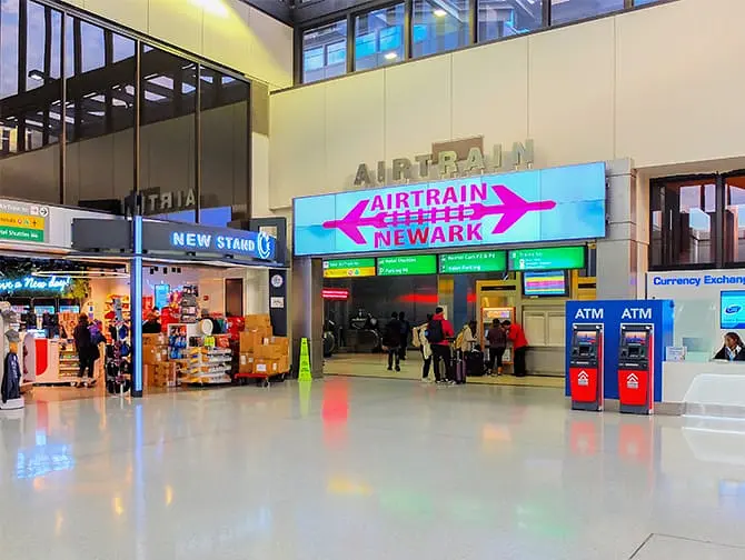 Aeropuerto Internacional Newark Liberty - AirTrain