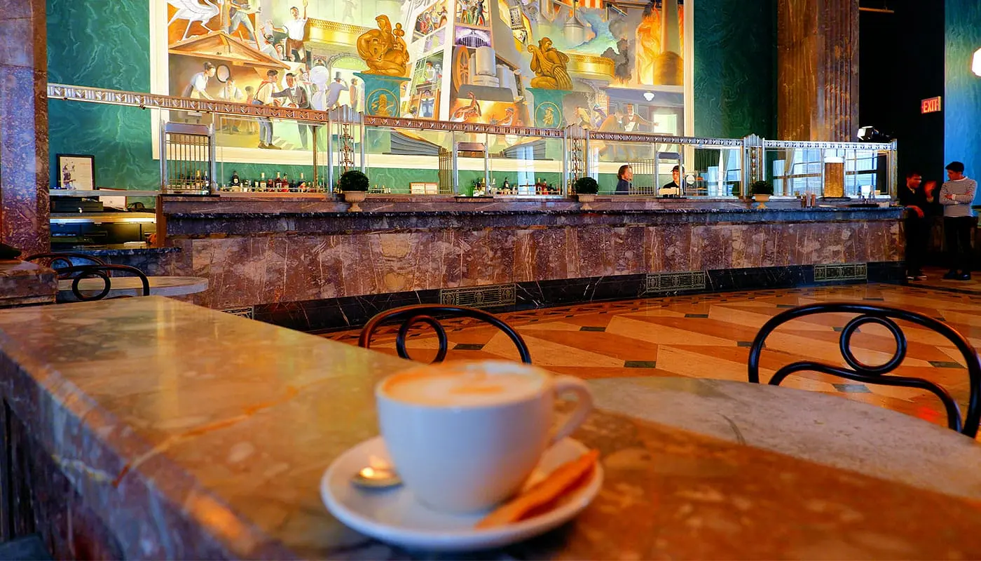 El mejor caf&eacute; en Nueva York - Conwell Coffee Hall