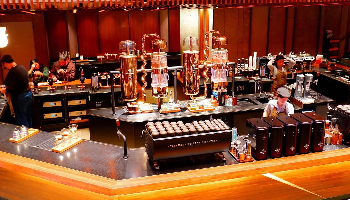 El mejor caf&eacute; en Nueva York - Starbucks Reserve Roastery New York