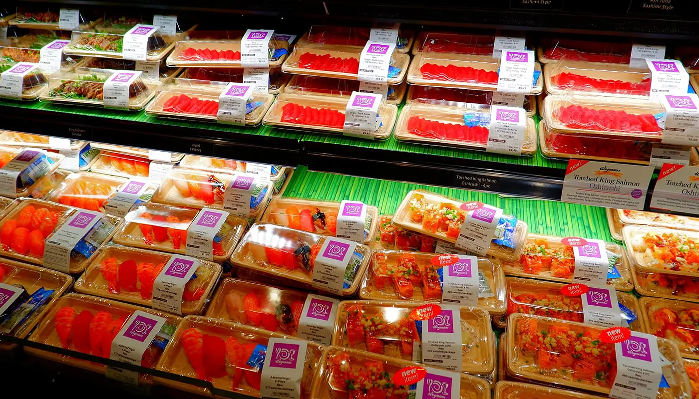 El mejor sushi de Nueva York - Supermercado