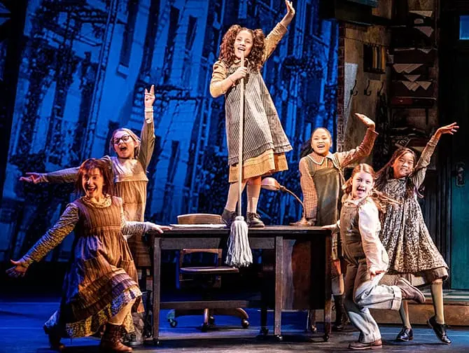 Annie El Musical en Nueva York - Orfanato