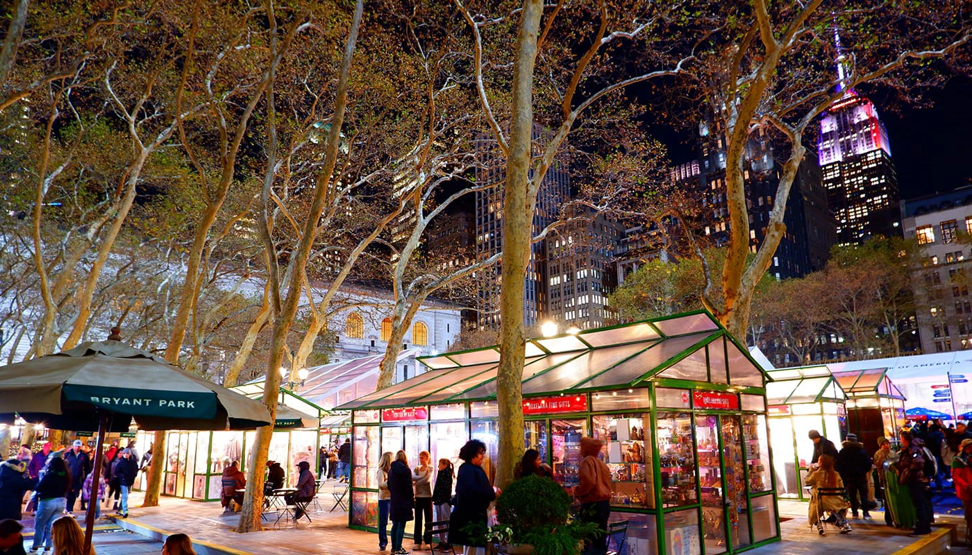 Las Navidades en Nueva York - Mercado Navide&ntilde;o