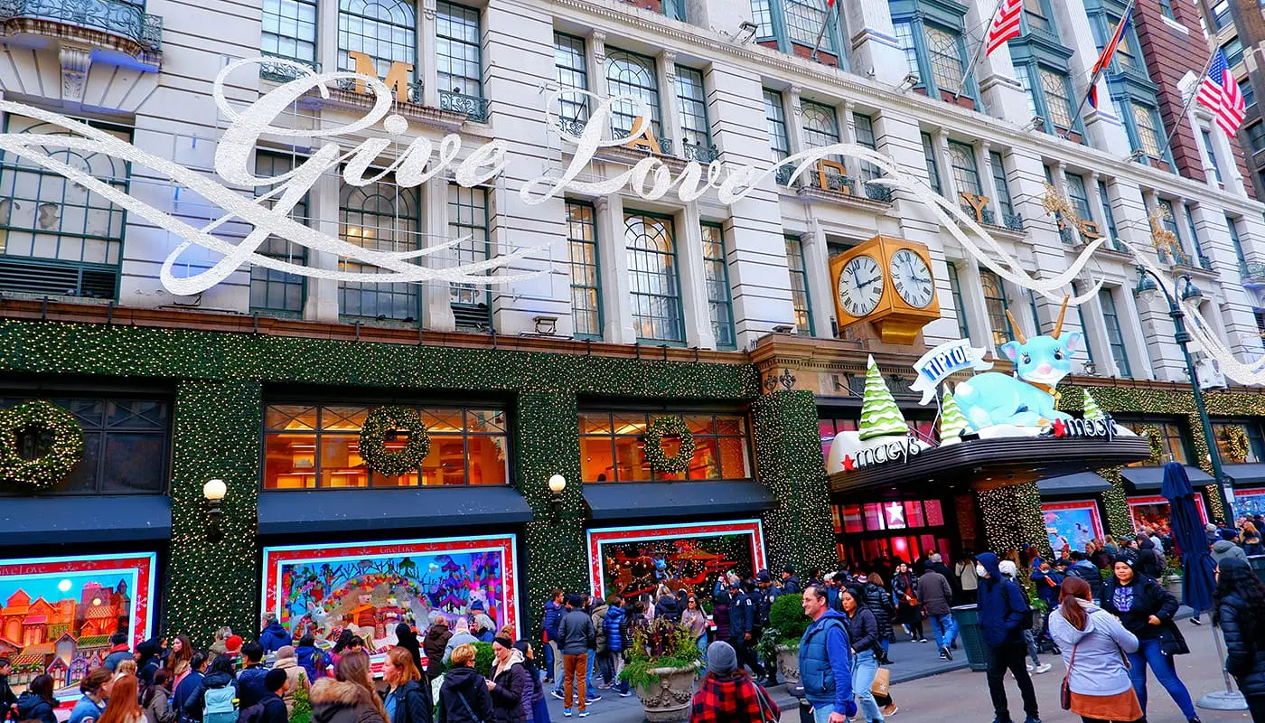 Nueva York en Navidad: Itinerario - Macys