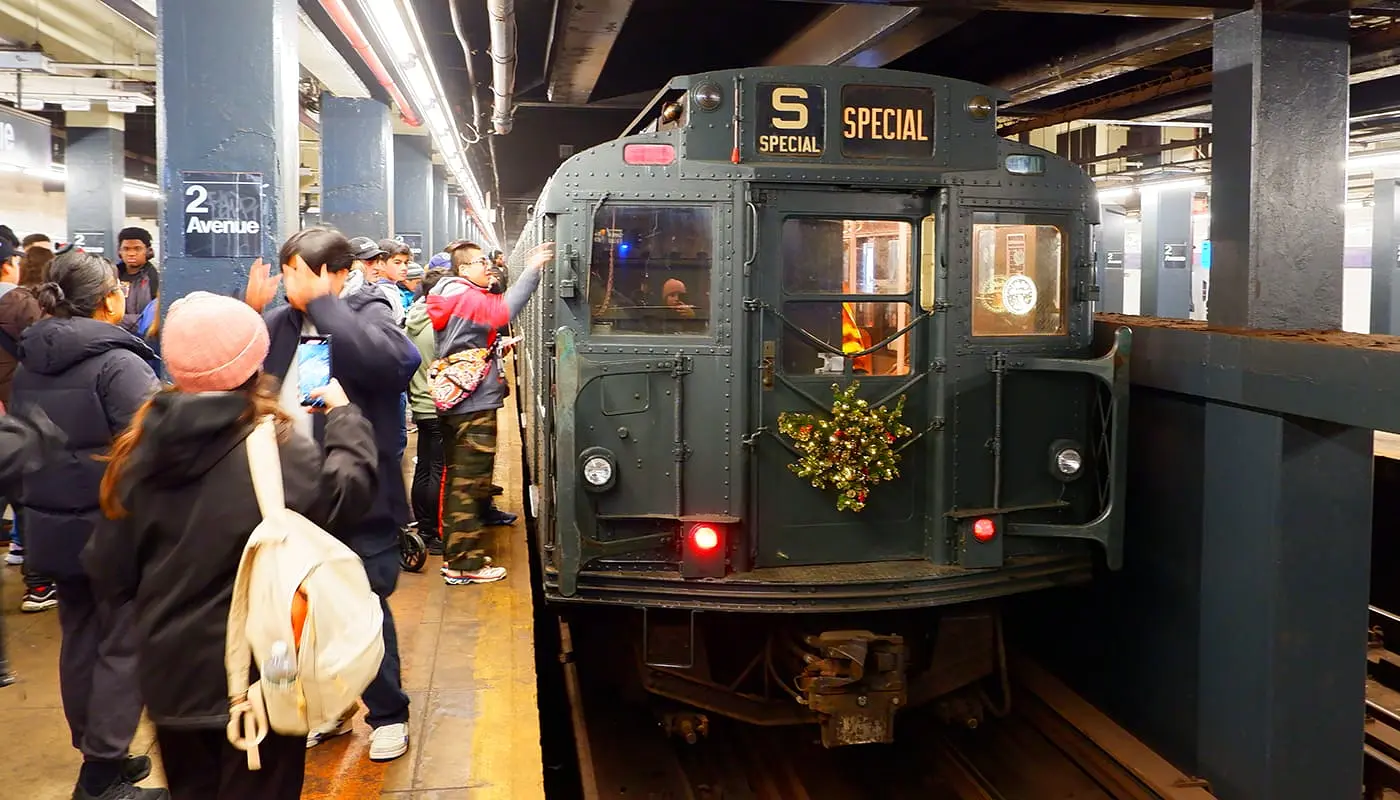 Trenes vintage en Nueva York - Holiday Nostalgia Rides