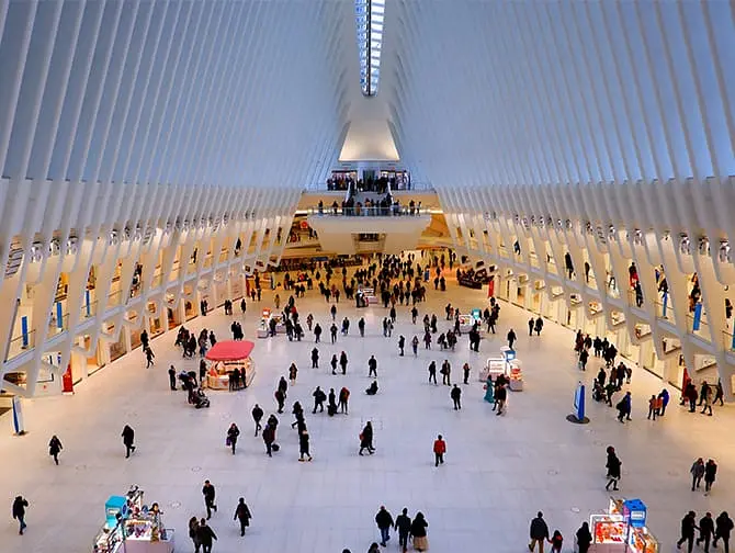Oculus en Nueva York - Transporation Hub