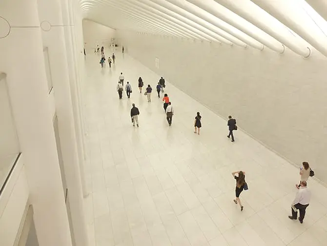 Oculus en Nueva York - Paso subterráneo