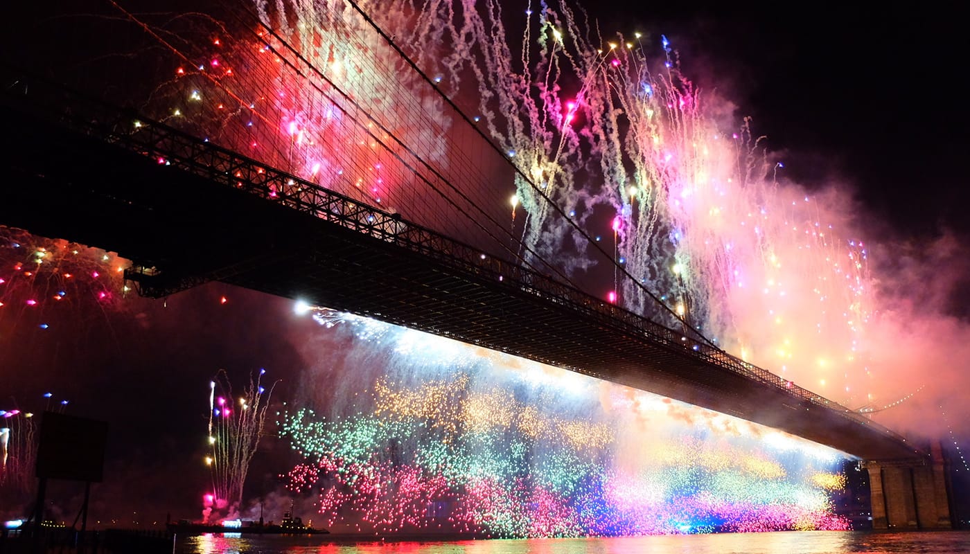 Fiestas del 4 de julio en Nueva York - Fuegos artificiales
