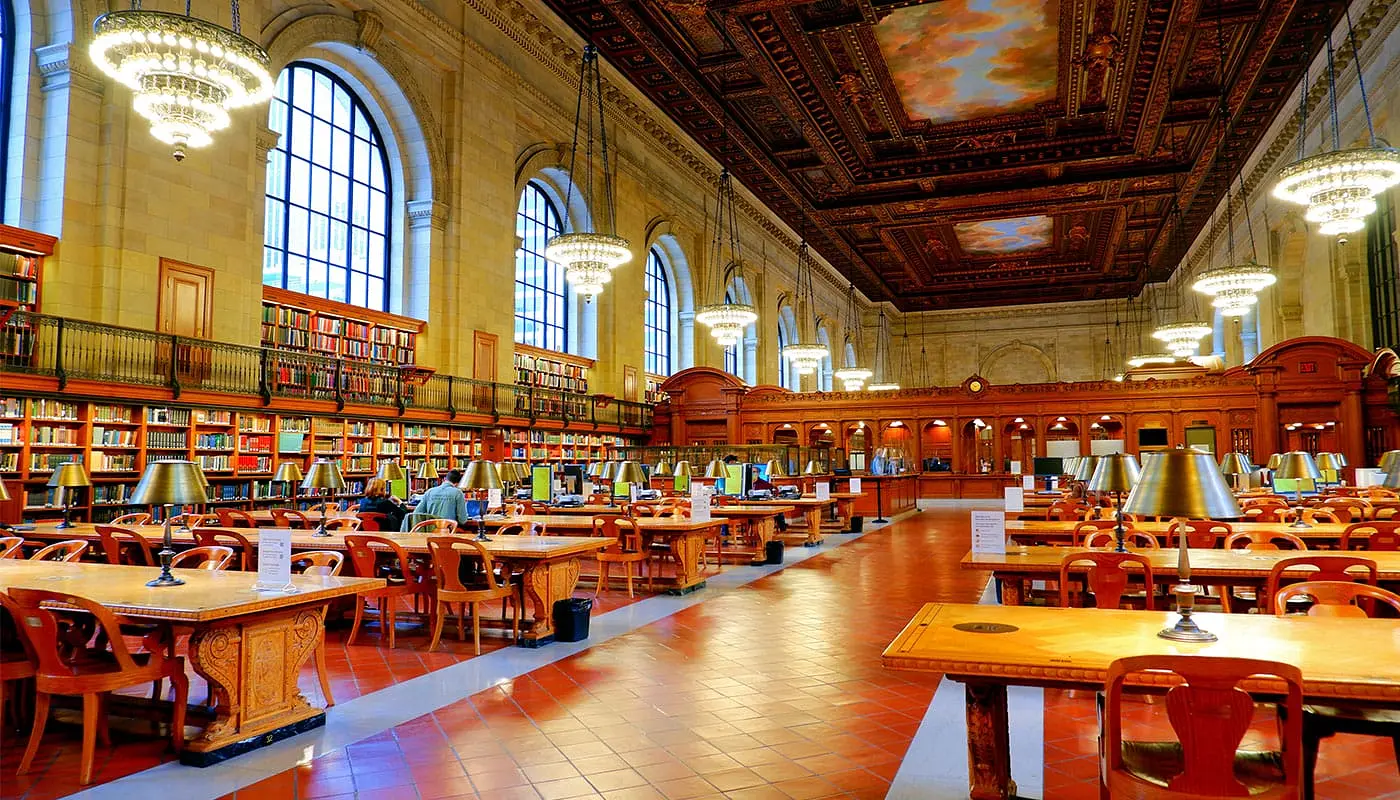 Biblioteca pública en Nueva York - Rose Main Reading Room