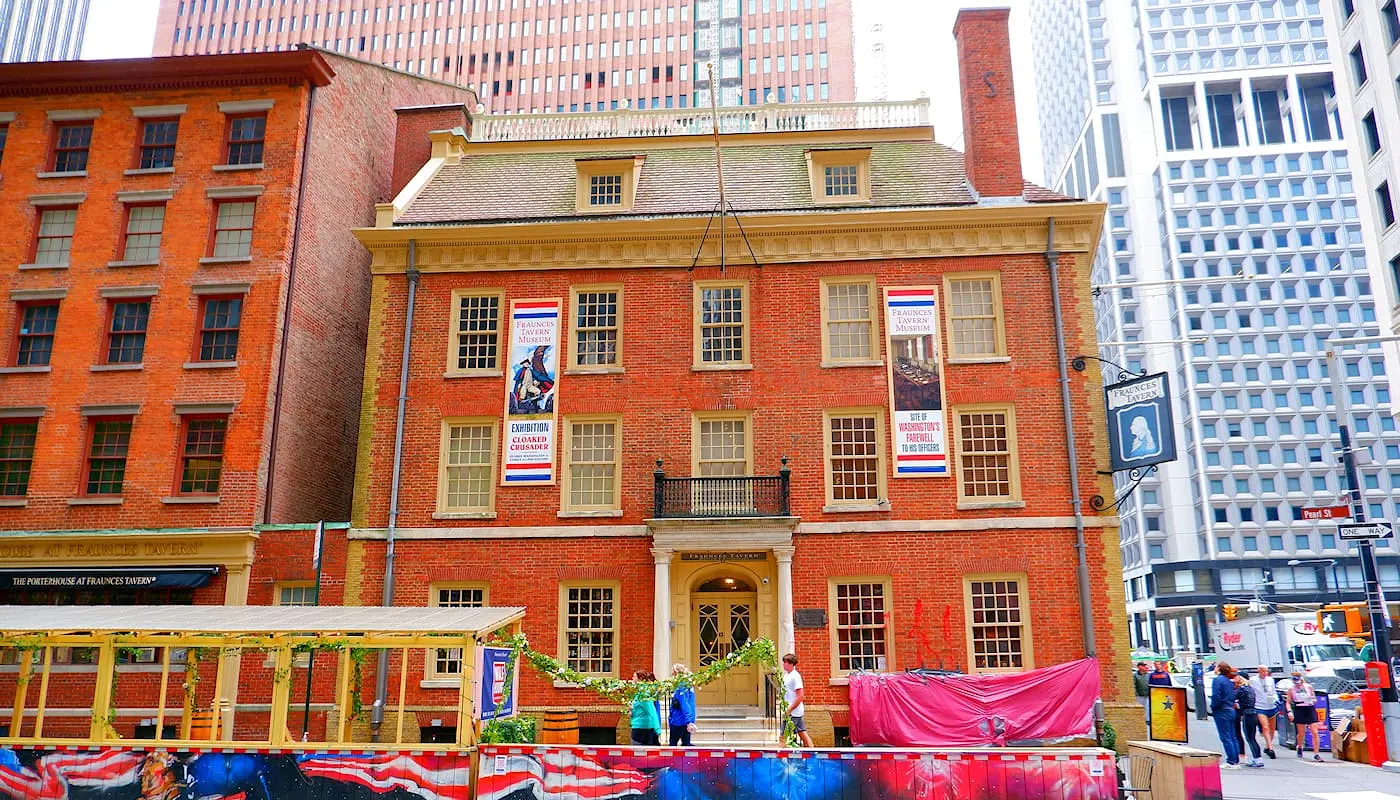 Comida típica americana en Nueva York - Fraunces Tavern