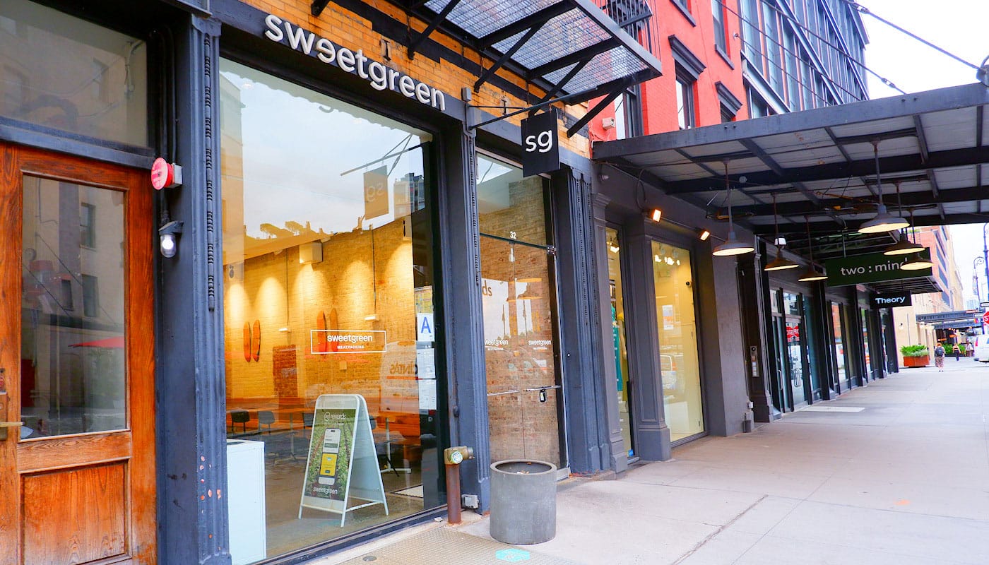 Restaurantes vegetarianos en Nueva York - sweetgreen