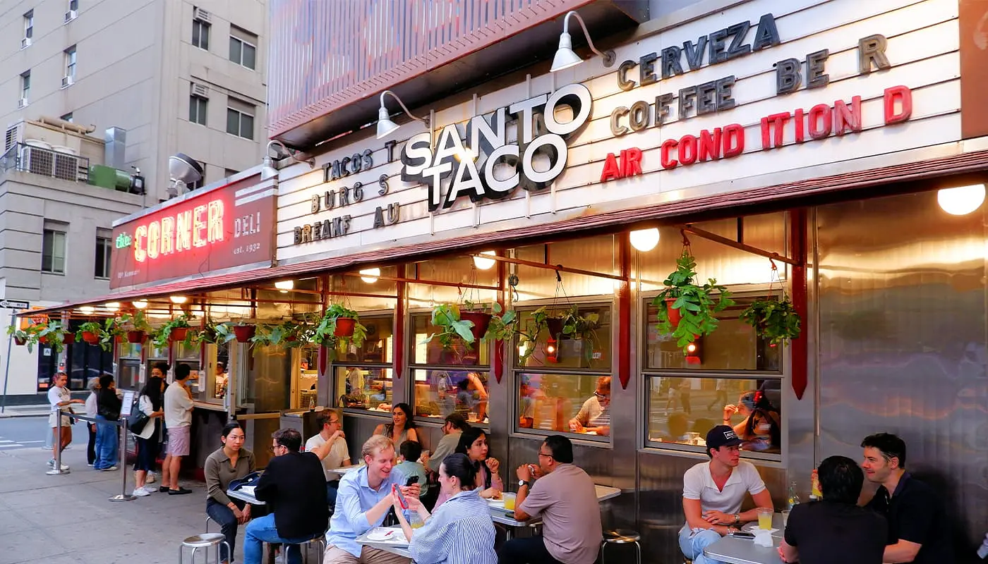 La mejor comida mexicana de Nueva York - Santo Taco
