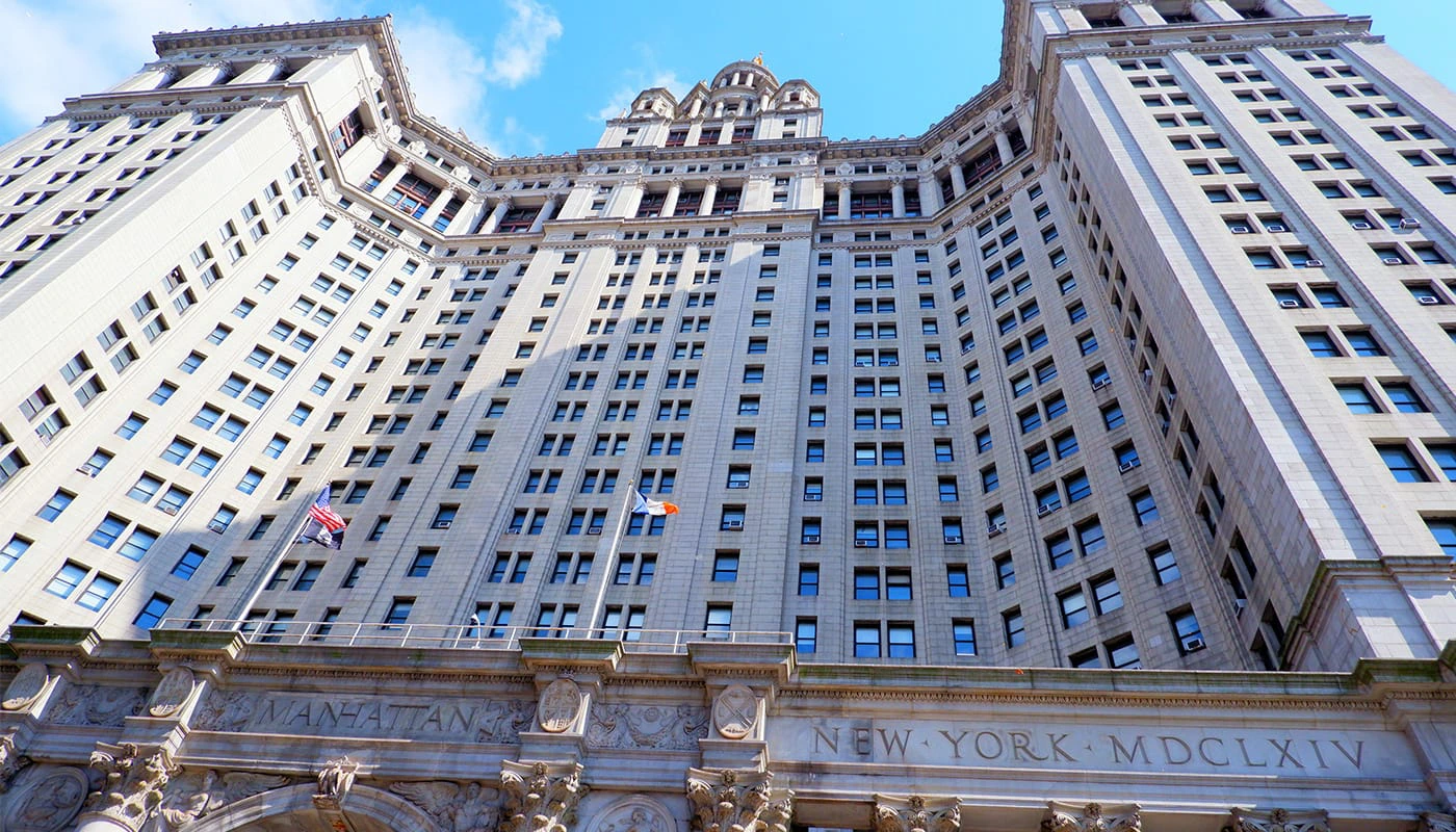 Mirador gratuito del Municipal Building en Nueva York - Edificio Municipal David N. Dinkins Manhattan