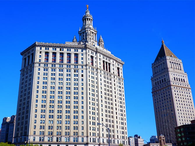 Municipal Building Free Observation Deck in New York