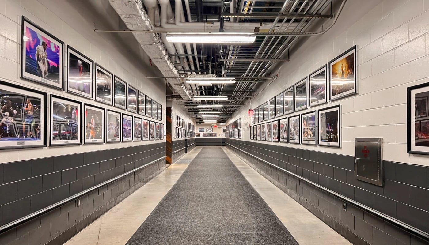 Tour del Barclays Center - Tras bastidores