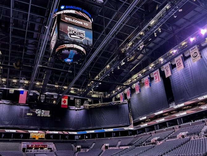 Tour del Barclays Center - Visita guiada del estadio