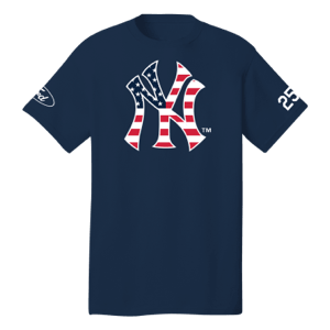 Red, White & Blue Yankees T-shirt