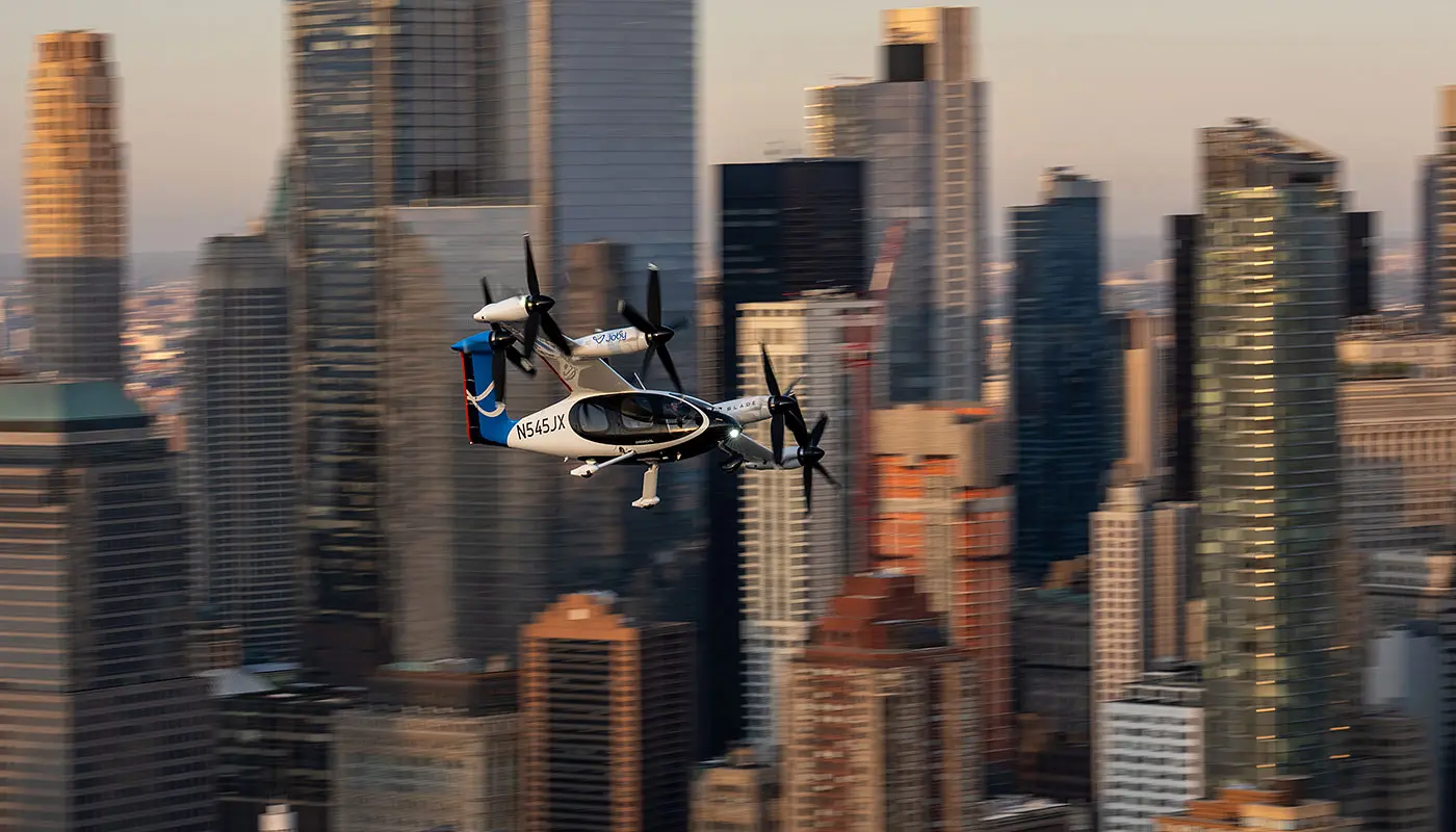 Taxi Aéreo Eléctrico Joby Aviation de JFK a Manhattan - Helicóptero Totalmente Eléctrico