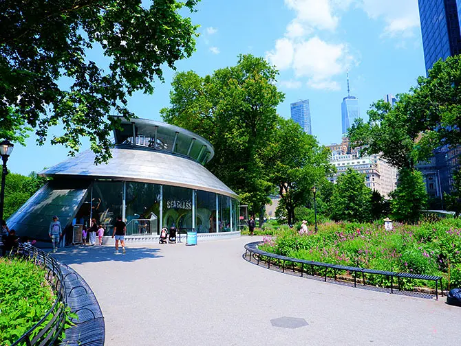 Battery Park en Nueva York - Paseo por el parque