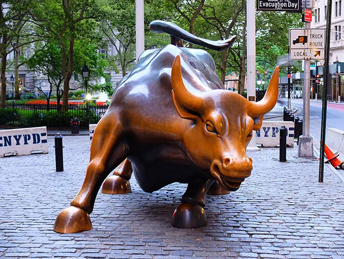 Charging Bull in New York