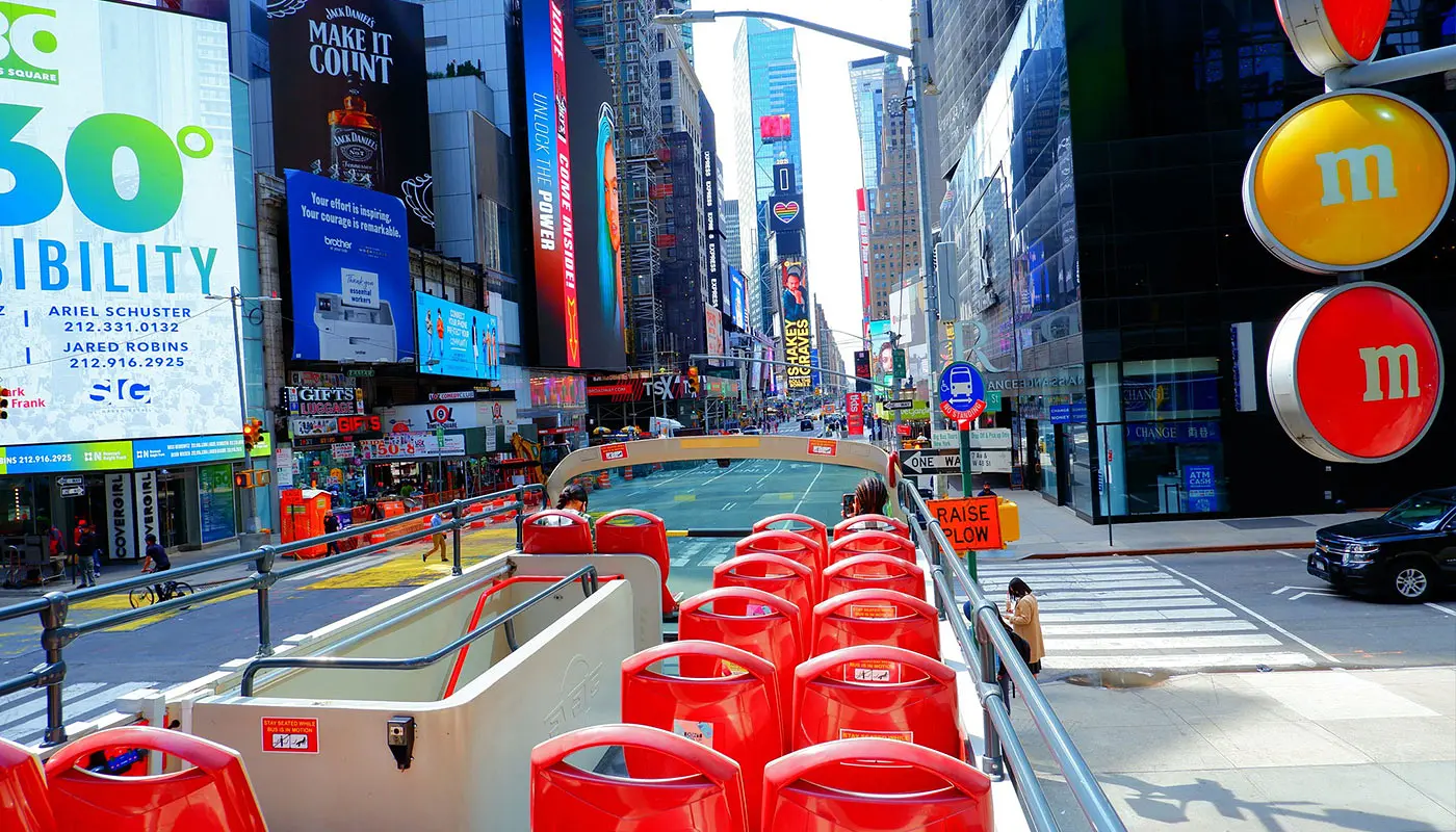 Itinerario de 8 días en Nueva York - Toma el autobús Hop on Hop off