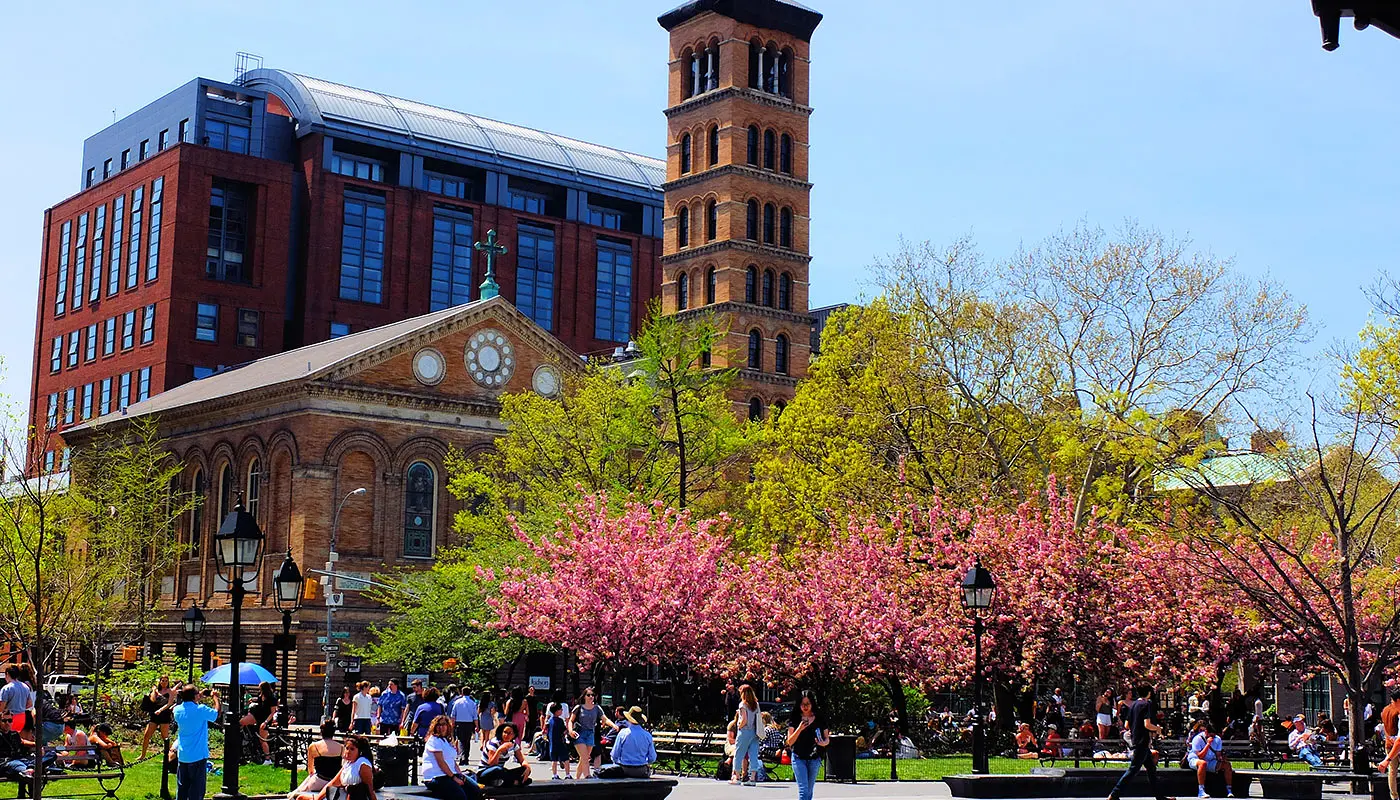Washington Square Park en Nueva York - Parque con una rica historia