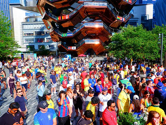 Copa Mundial de Fútbol 2026 en Nueva York - fiesta para ver los partidos
