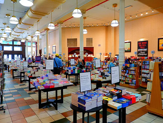 Librerías en Nueva York - Barnes and Noble en Union Square