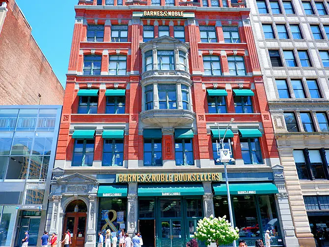 Librer&iacute;as en Nueva York - Barnes and Noble
