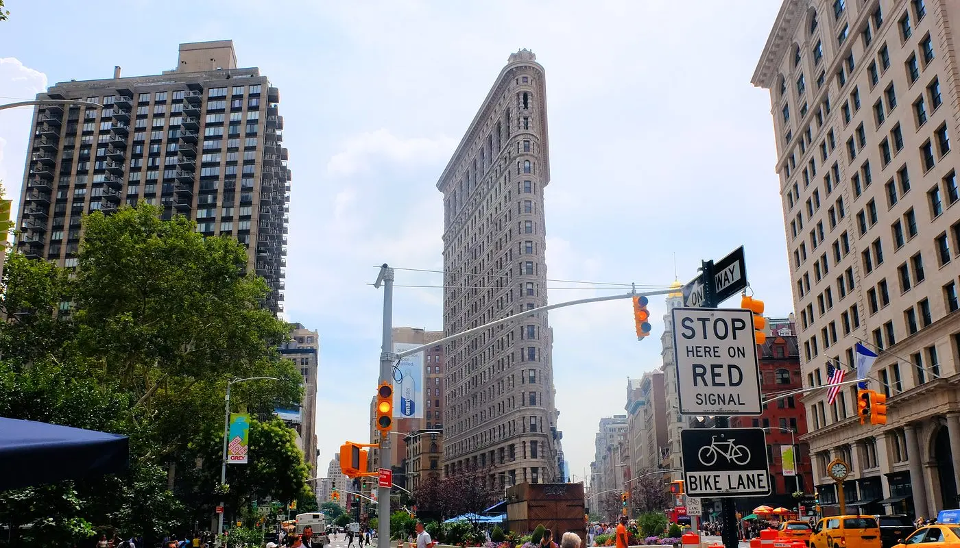 Madison Square Park en Nueva York - Edificio Flatiron