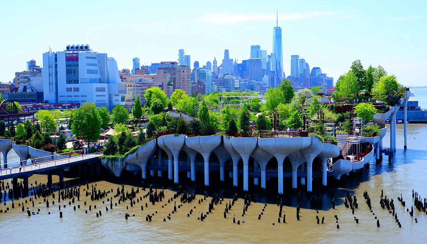 Ruta a pie por High Line Park - Hudson Yards en Nueva York - Descubre diferentes facetas de Nueva York