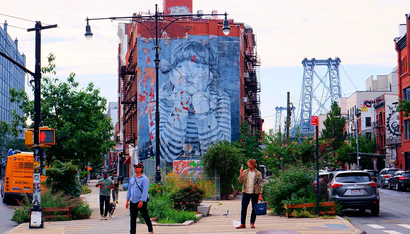 Ruta a pie por Williamsburg y Greenpoint en Nueva York - Vistazo de la ruta a pie